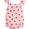 Mud Pie - Baby Girl Strawberry One-Piece Swimsuit Best
