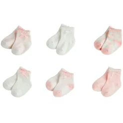 Mud Pie - Baby Pink Baby Socks, Bow Pink Online