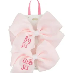 Mud Pie - Children's Girl Pink Sisters Bows Best