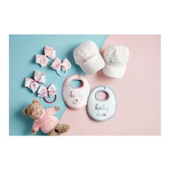 Mud Pie - Children's Girl Pink Sisters Bows Best