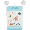 Mud Pie - Conjunto de adesivos para banho Blue Ocean Clearance