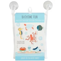 Mud Pie - Conjunto de adesivos para banho Blue Ocean Clearance