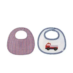 Mud Pie - Conjunto de babadores para caminhão de bombeiros Outlet