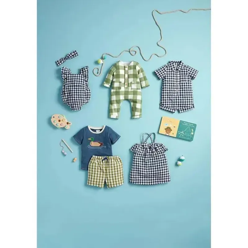 mud_pie__conjunto_de_bolh_SKUlM1eLZ0V_1.webp Mud Pie - Conjunto de bolha e tiara de guingão marinho para bebê menina Best
