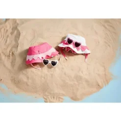 Mud Pie - Conjunto de chapéu e óculos de sol rosa vieira Outlet