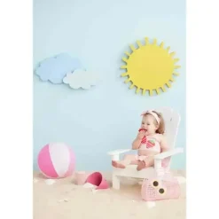 Mud Pie - conjunto de maiô e tiara de morango para bebê menina New