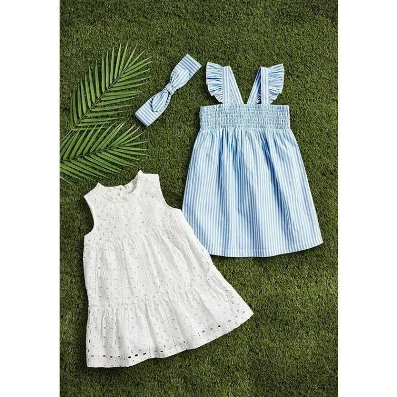 mud_pie__conjunto_de_vest_SKUIpTpvhLd_1.webp Mud Pie - Conjunto de vestido de verão e faixa para bebê menina Clearance