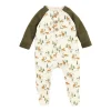 Mud Pie - Little Deer Ditsy Sleeper, 3-6 meses Fashion