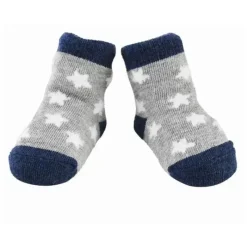 Mud Pie - Meia branca de chenille estrela para bebê Clearance