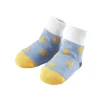 Mud Pie - Meias Color Block Star Baby, 0/12M Fashion