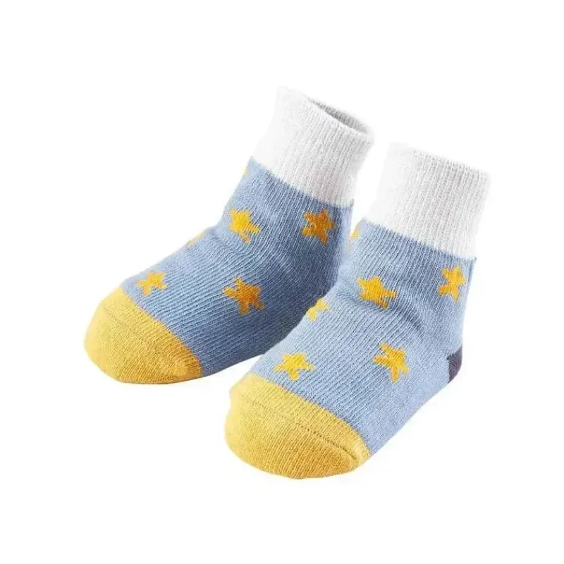 Mud Pie - Meias Color Block Star Baby, 0/12M Fashion