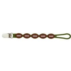 Mud Pie - Pulseira Pacy de silicone para futebol Clearance