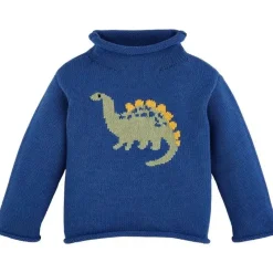 Mud Pie - Suéter infantil Dino Rollneck, 24 meses - 3T Hot