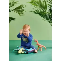 Mud Pie - Suéter infantil Dino Rollneck, 24 meses - 3T Hot