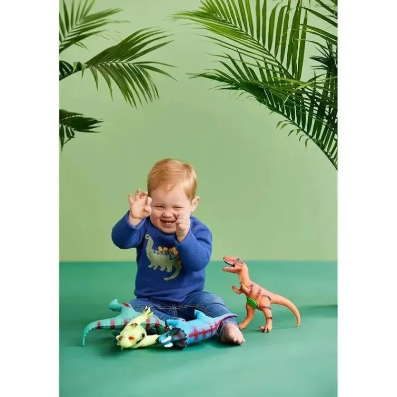 mud_pie__suter_infantil_d_SKUYKMi2ChA_3.webp Mud Pie - Suéter infantil Dino Rollneck, 24 meses - 3T Hot