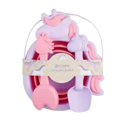 Mud Pie - Unicorn Collapsible Bucket Hot