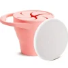 Munchkin - C'est Silicone! Snack Catcher® dobrável com tampa, coral Outlet