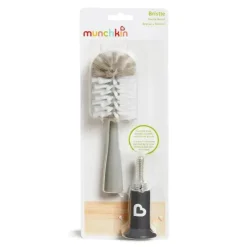 Munchkin - escova de cerdas para garrafas, design moderno, cores sortidas New