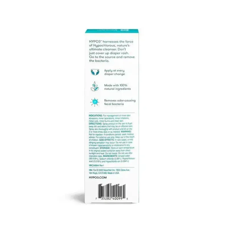 munchkin__hyp_no_rub_dail_SKU6gjdwort_2.webp Munchkin - HYP03 No Rub Daily Spray para assaduras com hipocloro, premiado 100% natural, 600 sprays Outlet