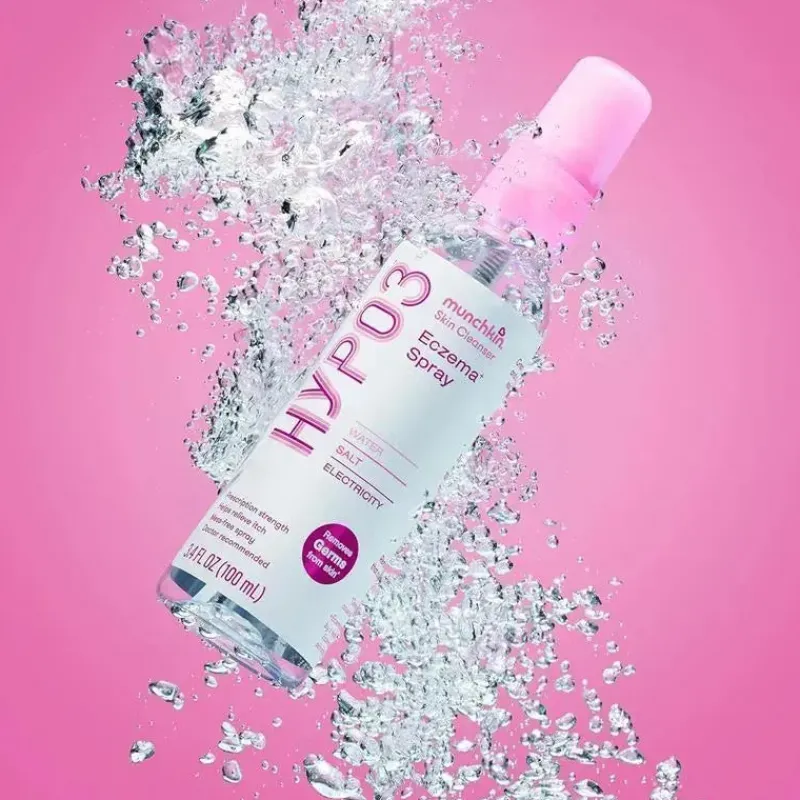 munchkin__hyp_no_rub_ecze_SKUgfxIQsOa_4.webp Munchkin - HYP03 No Rub Eczema Spray com hipocloroso, premiado 100% natural, sem esteróides, 600 sprays Hot