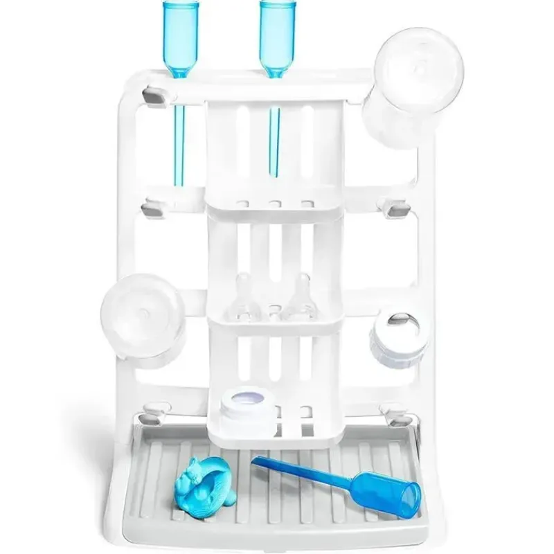 munchkin__rack_de_secagem_SKUMOmNwyHG_2.webp Munchkin - Rack de secagem de garrafas vertical para economia de espaço seco e arrumado para mamadeiras e acessórios, branco Fashion