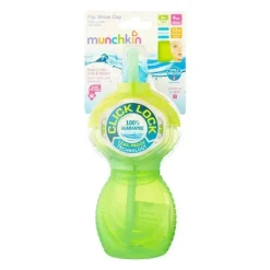 Munchkin Click Lock Flip Straw Cup, 9 oz. 1Pk (Variedade) Fashion