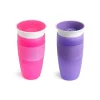 Munchkin Miracle 360 ​​Sippy Cup 14 onças, rosa ou roxo (cores sortidas) - 1 unidade Best