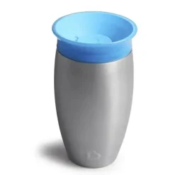 Munchkin Miracle Aço Inoxidável 360 Graus Sippy Cup, 10 oz, Cores podem variar, 1-Pack Discount