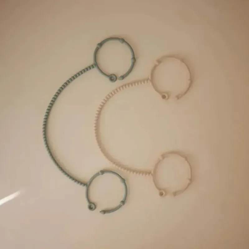 mushie__adjustable_silico_SKUe5nB5Nho_2.webp Mushie - Adjustable Silicone Strap 2-Pack, Natural/Shifiting Sand Clearance