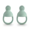 Mushie - Alimentador de alimentos frescos de silicone 2Pk Cambridge Blue Clearance