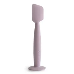 Mushie - Aplicador de Creme para Fraldas Silicone Macio com Base de Sucção, Lilás Suave Fashion