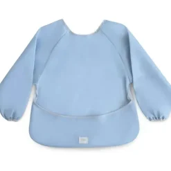 Mushie – babador de manga comprida, tecido impermeável, ajuste ajustável para idades de 6 a 24 meses, ventos alísios Hot