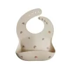 Mushie - Babete de bebê de silicone - Arco-íris Online
