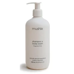 Mushie - Baby Shampoo & Body Wash (Fragrance Free) 13.53 Fl Oz Outlet