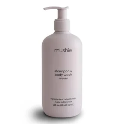 Mushie - Baby Shampoo & Body Wash, Lavender 400 Ml Clearance