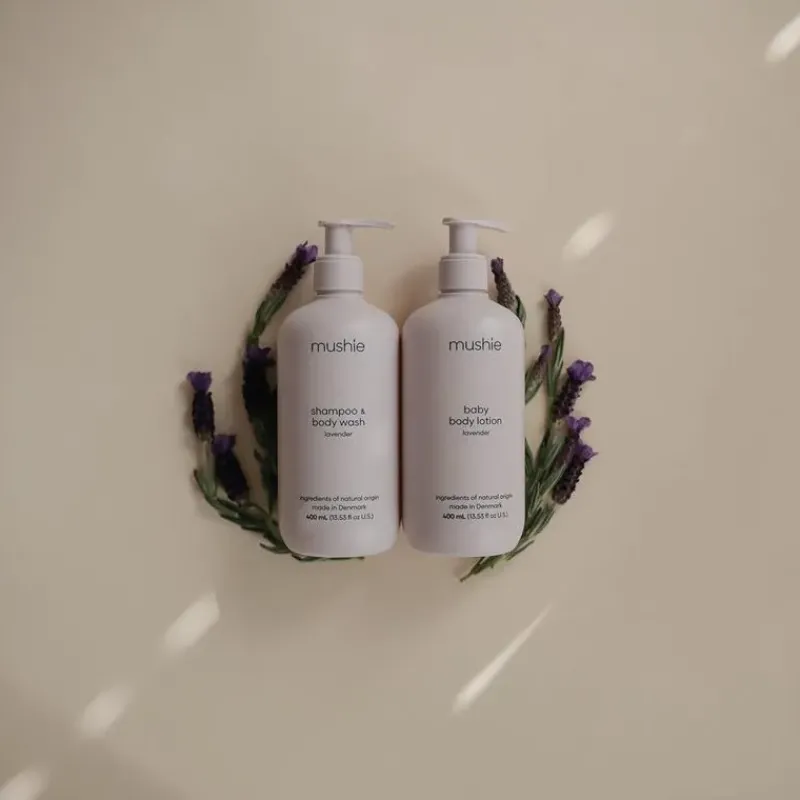 mushie__baby_shampoo_amp__SKUaCsUrlIO_1.webp Mushie - Baby Shampoo & Body Wash, Lavender 400 Ml Clearance