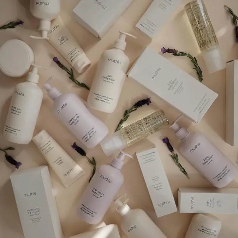 mushie__baby_shampoo_amp__SKUaCsUrlIO_4.webp Mushie - Baby Shampoo & Body Wash, Lavender 400 Ml Clearance