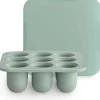 Mushie - Bandeja de freezer com alimentador de alimentos frescos com tampa para comida congelada para bebês, Cambridge Blue Online
