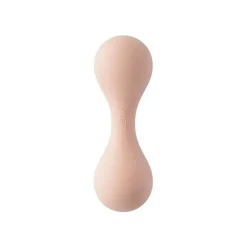 Mushie - brinquedo de chocalho de silicone para bebê, blush New