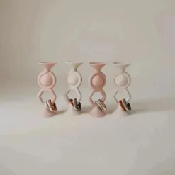 Mushie - Brinquedo de sucção Hexapop, Blush Clearance