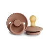 Mushie - Chupeta de borracha natural Frigg, ouro rosa, 0/6 meses Best