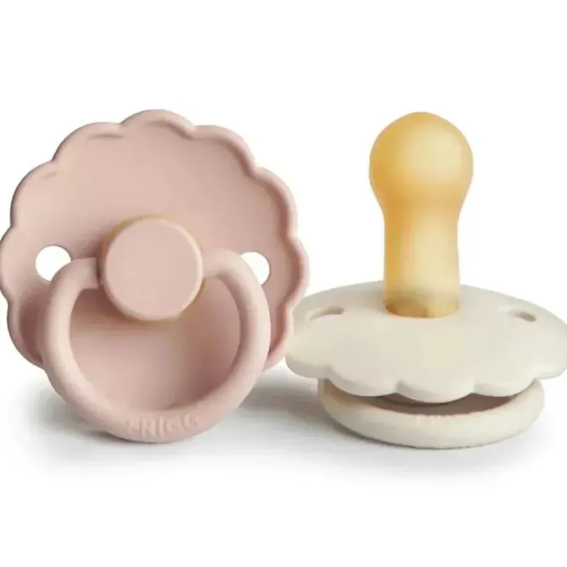 mushie__chupeta_de_borrac_SKUsNPEGqNT_0.webp Mushie - chupeta de borracha natural Frigg Daisy, blush/creme, 6/18M New