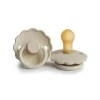 Mushie - Chupeta de silicone Frigg Daisy, creme, 6/18 meses Sale