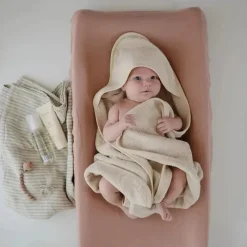 Mushie - Clipe de chupeta de bebê 100% silicone sem BPA, Eva Ash Fashion