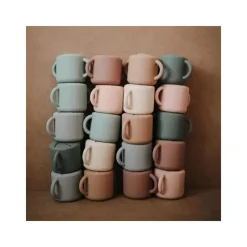 Mushie - Copo de silicone para bebê - Malva Nublado Fashion