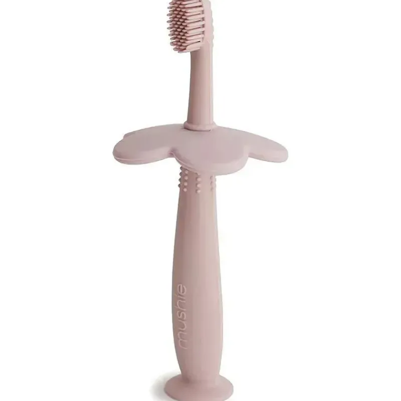 mushie__escova_de_dentes__SKUO6gVspsW_0.webp Mushie - Escova de Dentes de Treinamento Infantil Flower, Blush Discount