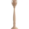Mushie - Escova para mamadeira, silicone macio com base de sucção, natural Discount