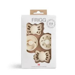 Mushie - Frigg Baby's First Pacifier Set, Creme Discount