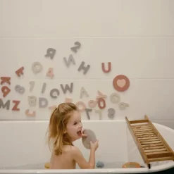 Mushie - Letters And Numbers Bath Play Set (Original) Clearance