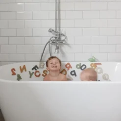 Mushie - Letters And Numbers Bath Play Set (Original) Clearance